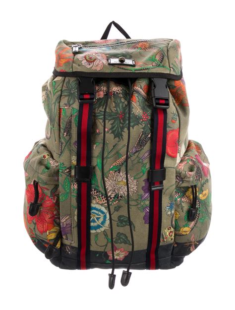 gucci techno backpack.